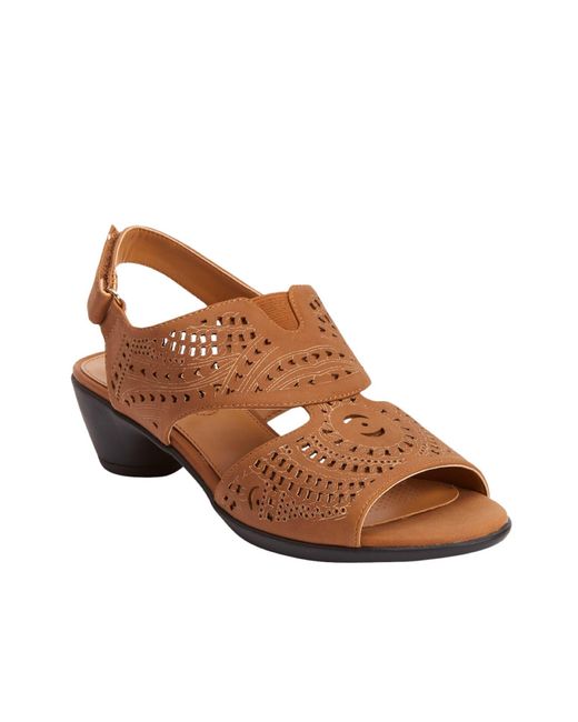 Comfortview Brown The Etta Shootie