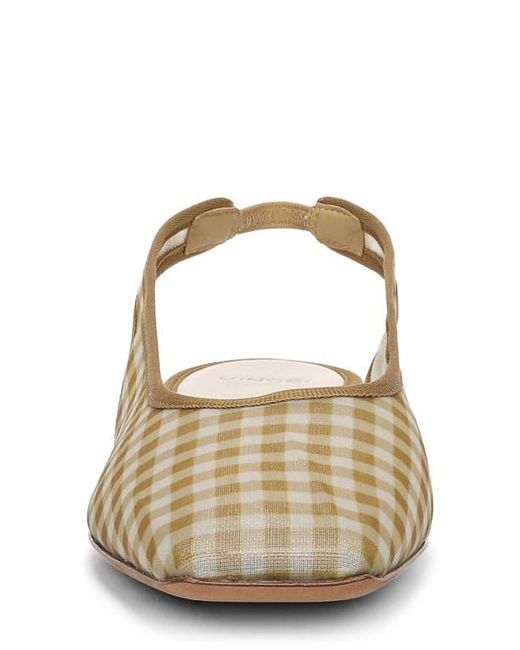 Vince Natural Daphne Ii Slingback Flat