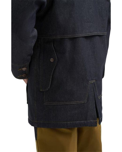 Wrangler Black Filson X Genuine Shearling Collar Packer Jacket for men