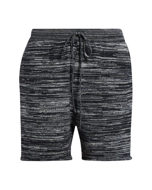 Waste Yarn Project Black James Space Dye One Of A Kind Drawstring Shorts for men