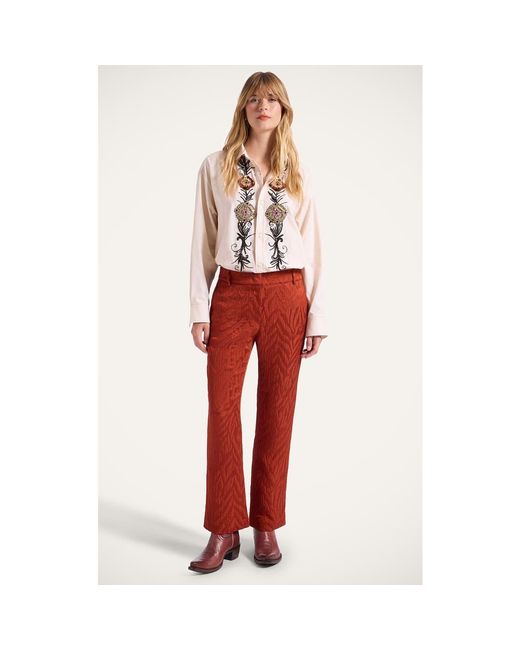 LaDoubleJ Red 24/7 Pants