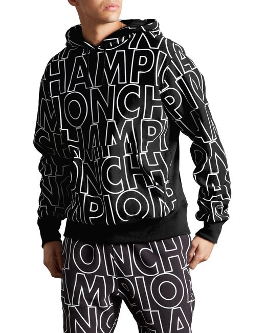 Champion Black Life® Reverse Weave® Pullover Hoodie, All Over Logo for men