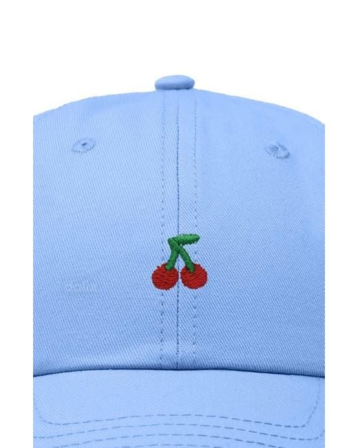 Alix Blue Lil Cherry Dad Cap