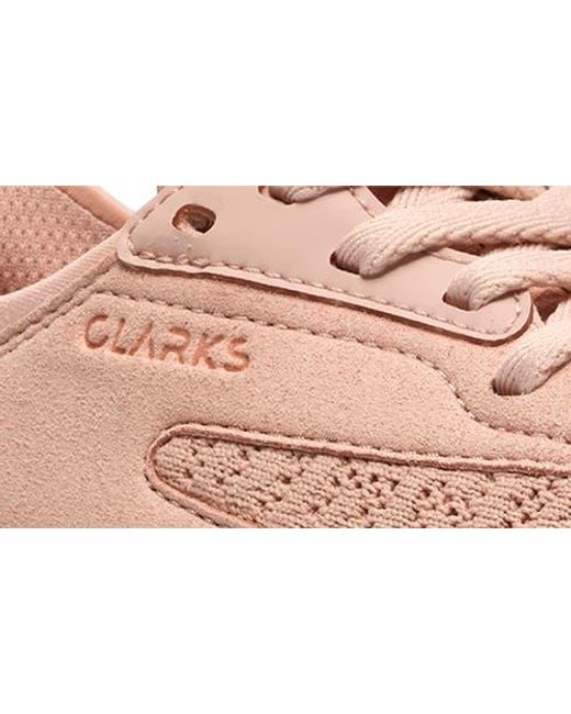 Clarks Pink Pace Sneaker