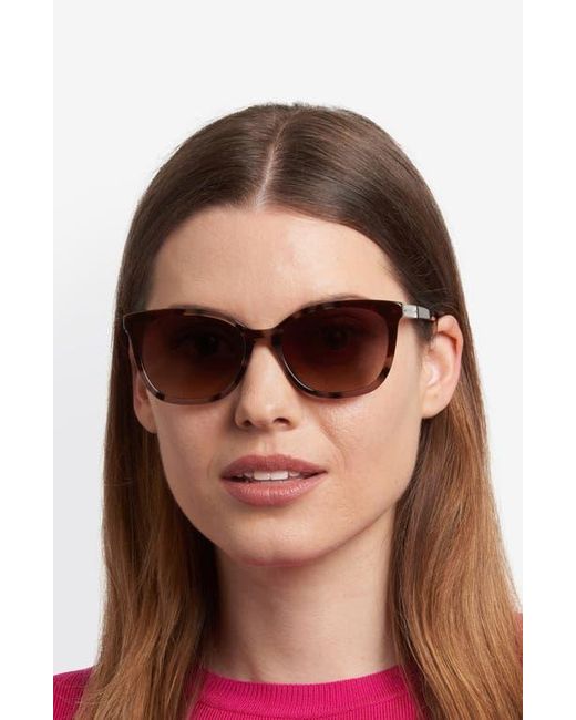 Kate Spade Brown Seline 54Mm Rectangular Sunglasses