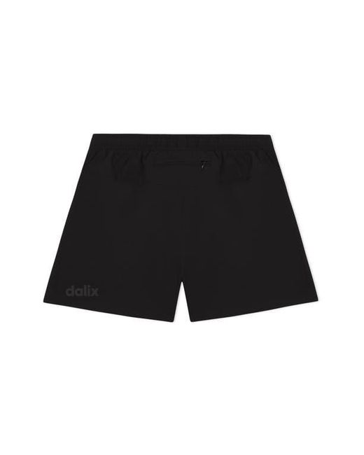 Alix Black Ghost Midweight Active Shorts