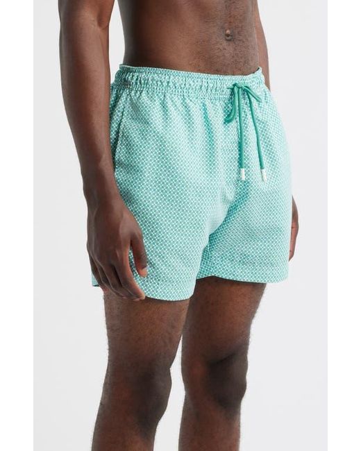 Boss Blue Vibe Swim Trunks for men