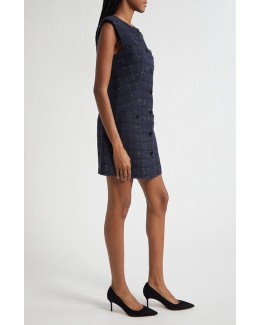 Veronica Beard Blue Tamara Sleeveless Minidress