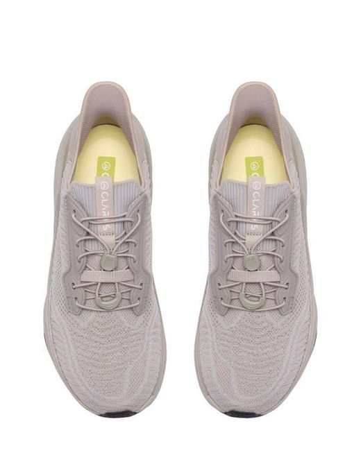 Clarks Gray Pace Rise Sneaker for men