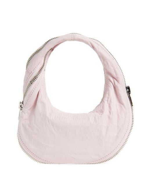 Alexander Wang Pink Mini Twist Memory Leather Handbag