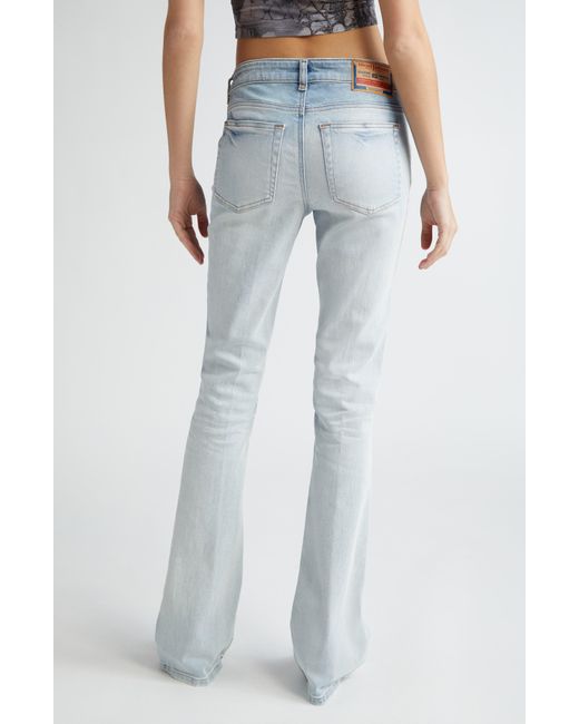 DIESEL Blue Diesel 1969 D-ebbey Bootcut Jeans