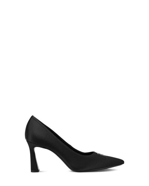 DKNY Black Carey Pointed Toe Pump
