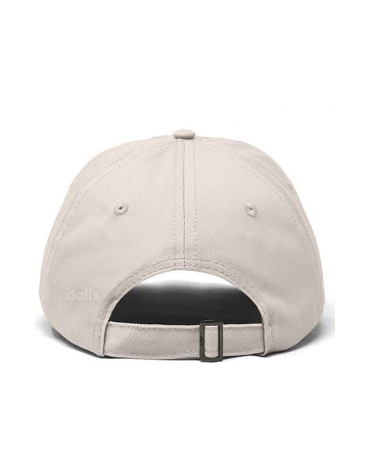 Alix White Lil Bolt Dad Cap for men