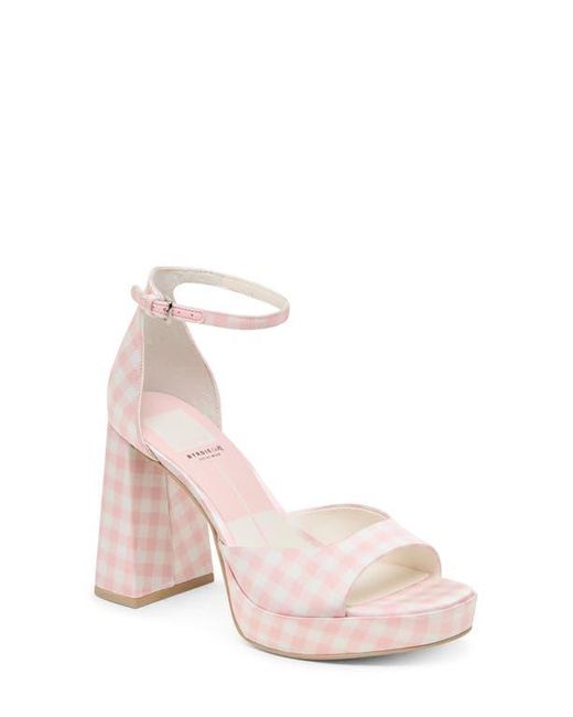 Dolce Vita Pink X Byrdie Golf Pandro Ankle Strap Platform Sandal