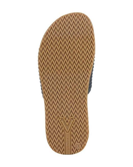 Vionic Blue Evie Slide Sandal