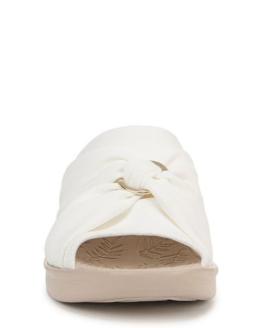 LifeStride White Serenade Slide Sandal