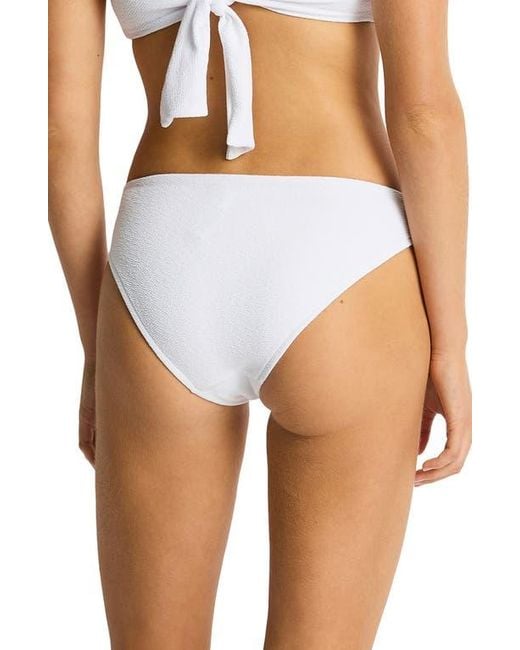 Sea Level Blue Ring Bikini Bottoms