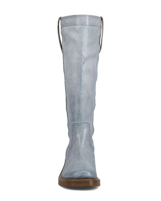 Frye Blue Kate Block Heel Boot