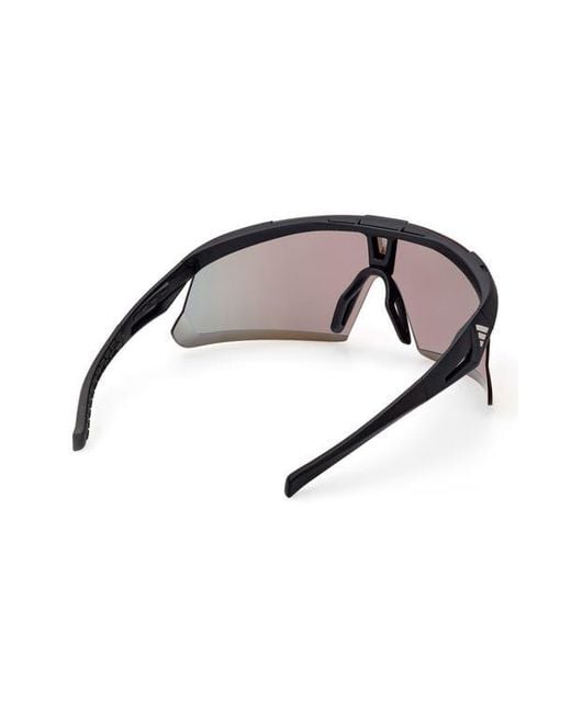 Adidas Pink 00Mm Shield Sunglasses