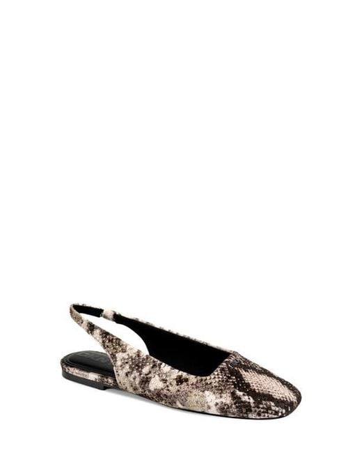DKNY Black Darrow Slingback Flat