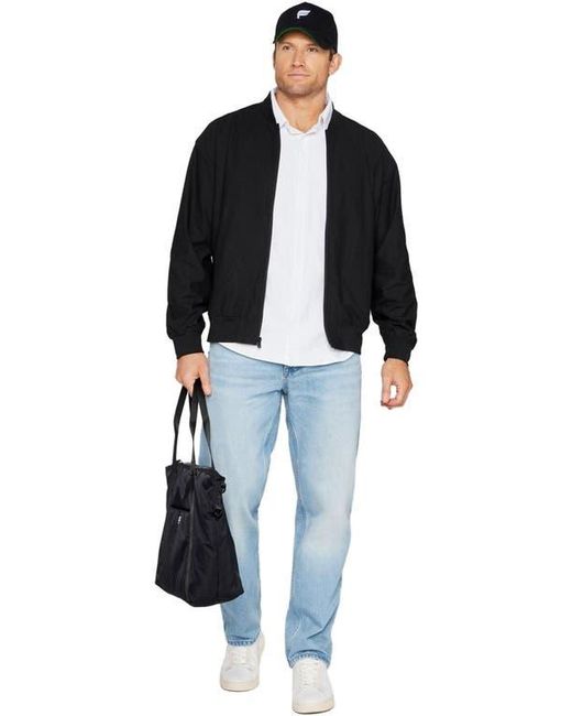 Fabletics White The Don Long Sleeve Button Up for men