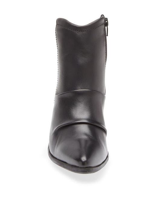 Chocolat Blu Black Lian Block Heel Bootie
