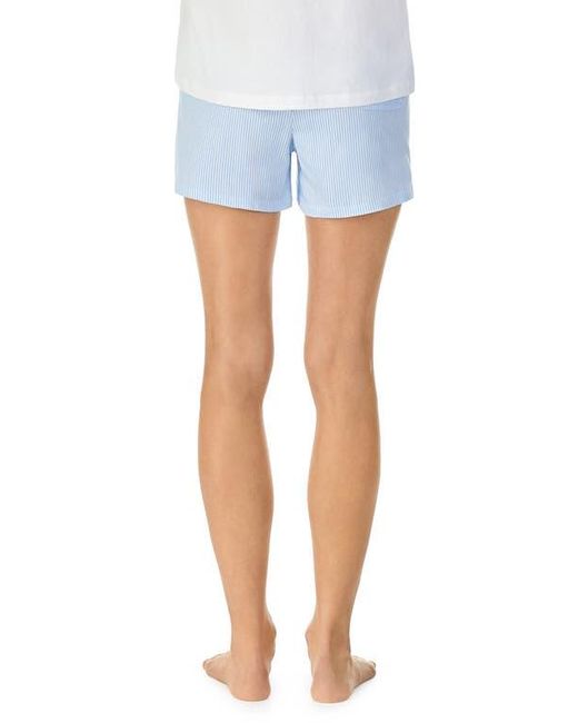 Ralph Lauren Blue Stripe Boxer Pajama Shorts