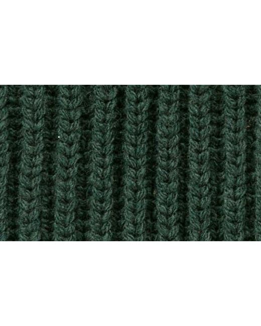 Sacai Green Carhartt Wip Rib Wool & Nylon Neck Warmer