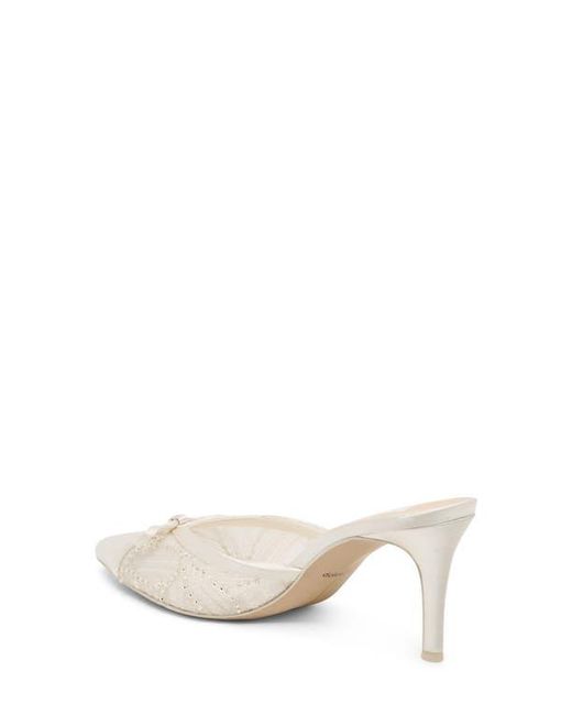 Dolce Vita White Emit Pointed Toe Pump