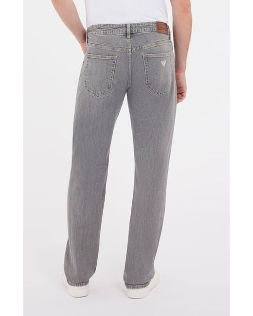 Guess Gray G16 Relaxed Straight Leg Jeans for men