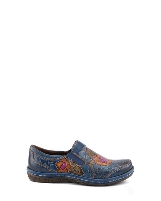 Spring Step Blue Annawan Loafer