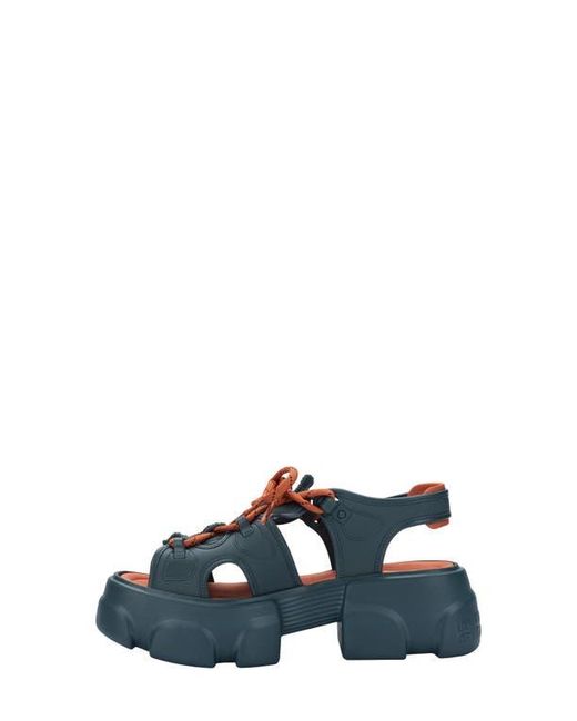 Melissa Blue Camp Platform Sandal
