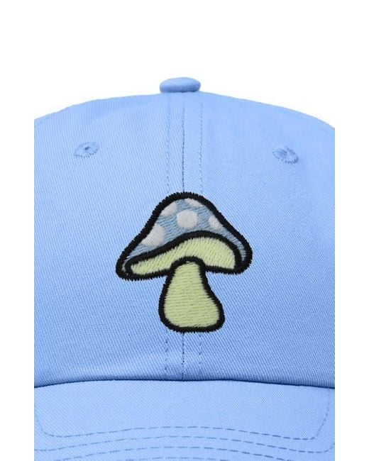 Alix Blue Mushroom Hat for men