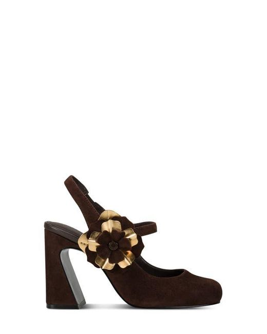 Karl Lagerfeld Black Pierra Slingback Pump