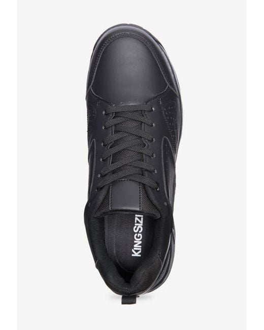Kingsize Black Everyday Sneaker for men