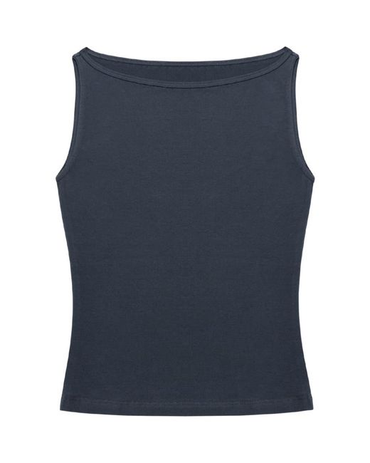 Oddli Blue Sleeveless Top