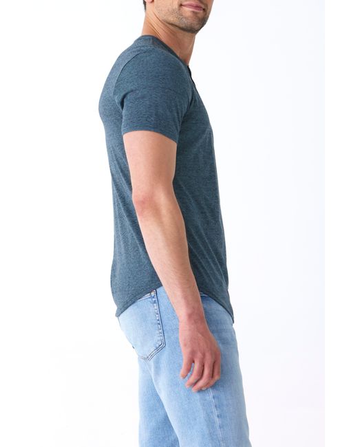 Threads For Thought Blue Neppy Henley for men