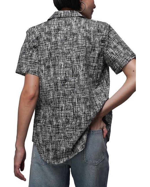 WILDFANG Black The Essential Button Up