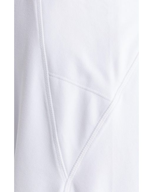 Zella White Replay Sleeveless Polo Dress