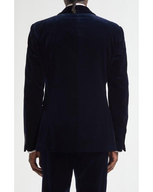 Ralph Lauren Blue Classic Velveteen Dinner Jacket for men