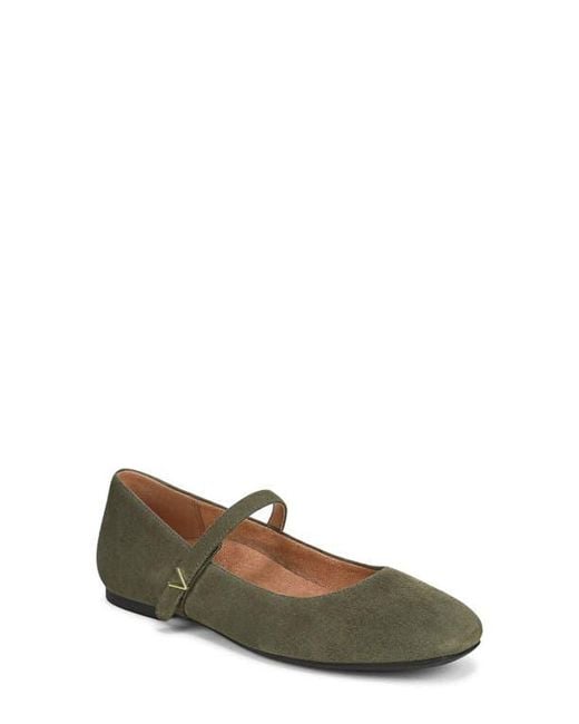 Vionic Green Alameda Mary Jane Flat