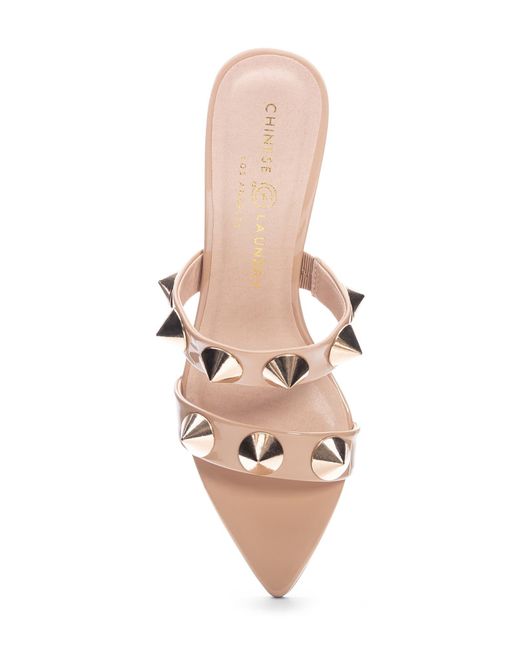 Chinese Laundry Pink Yarley Pointed Toe Sandal