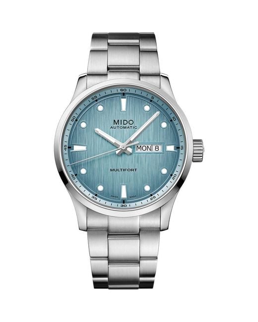 MIDO Metallic Multifort Automatic Bracelet Watch, 42Mm