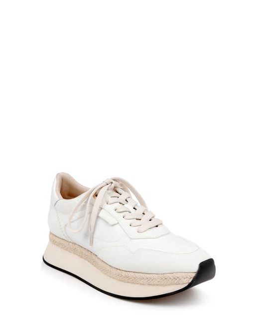 L'Agence White Ivone Platform Sneaker