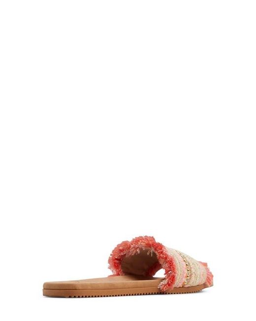 Roxy Pink Positano Slide Sandal