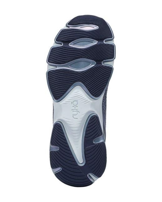 Ryka Blue Devo Stride Lx Sneaker