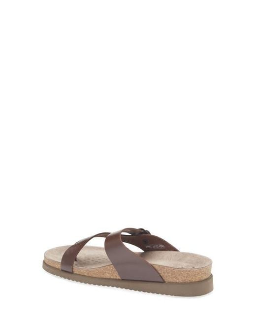 Mephisto Brown Helen Toe Loop Sandal