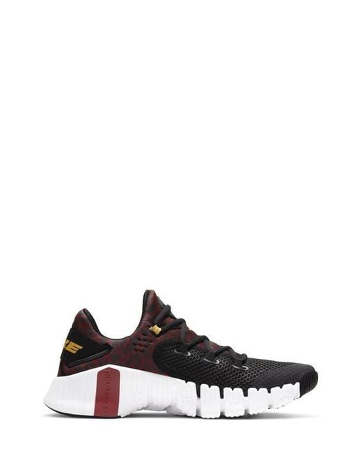 Nike Black Free Metcon 4 Training Shoe for men