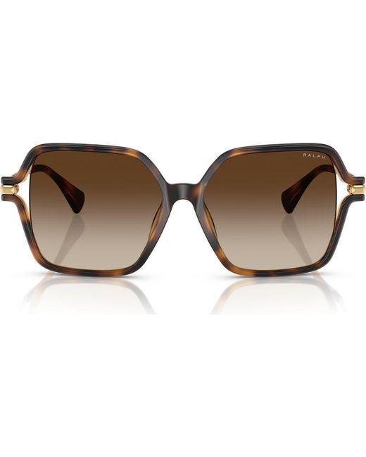 Ralph Brown 56Mm Gradient Square Sunglasses