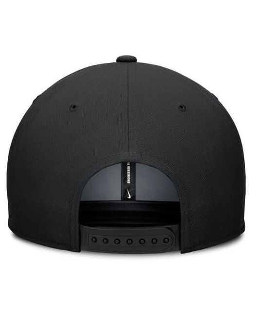 Nike Black Baltimore Orioles Pro Performance Snapback Hat for men